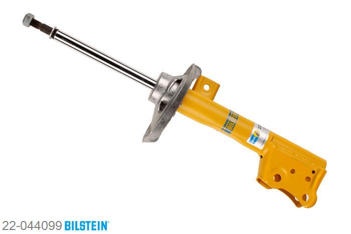22-044099, Bilstein B6  Sport Schokdemper vooras, Mercedes A-CLASS (W168), "A 140,  A 160,  A 160 CDI,  A 170 CDI,  A 190,A 210", 07/1997-08/2004, Standaard lengte, geschikt voor gebruik met verlagingsveren tot -40mm