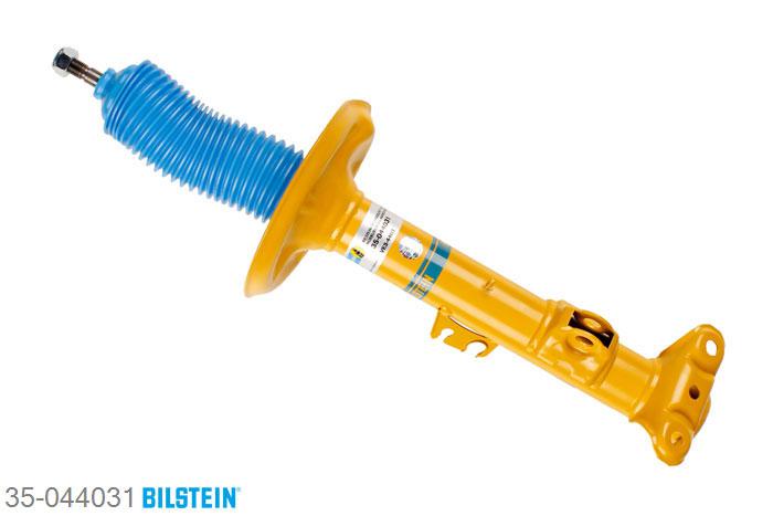 35-044031, Bilstein B6  Sport Schokdemper vooras rechts, BMW Z3, 1.8,  1.9,  2.0,  2.2,  2.8,  3.0, 10/1995-01/2003, mono-tube, Standaard lengte, geschikt voor gebruik met verlagingsveren tot -40mm