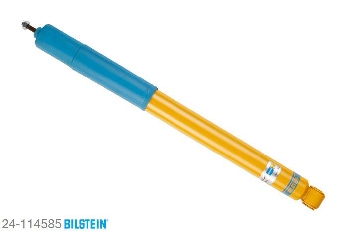 24-114585, Bilstein B6  Sport Schokdemper achteras, BMW X3 (E83), "2.0 d,  2.0 i,  2.5 i,  2.5 si,  3.0 d,  3.0 i,3.0 sd,  3.0 si,  xDrive18d,  xDrive20d,xDrive20i,  xDrive25i,  xDrive30d,xDrive30i,  xDrive35d", 01/2004-, without pneumatic suspension, Standaard lengte, geschikt voor gebruik met verlagingsveren tot -40mm