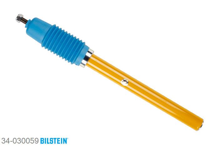 34-030059, Bilstein B6  Sport Schokdemper vooras, Audi 80 (8C, B4), "2.0 E 16V quattro,  2.0 E quattro,2.0 quattro,  2.3 E quattro,  2.6 quattro,2.8 quattro", 09/1991-12/1994, Front axle strutdiameter 50 mm, Standaard lengte, geschikt voor gebruik met verlagingsveren tot -40mm