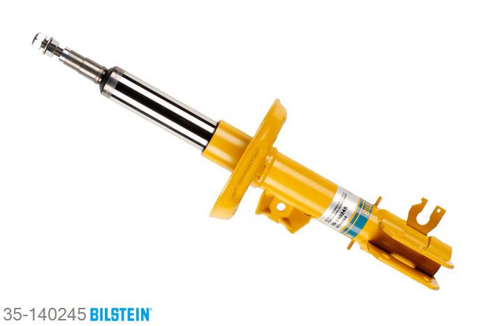 35-140245, Bilstein B6  Sport Schokdemper vooras rechts, Alfa Romeo MITO (ZAR 955), "0.9,  1.3 JTDM,  1.4,  1.4 TB,  1.4 Turbo,1.6 JTDM", 09/2008-, Front axle Length: 564 mm / Rear axle Length: 666 mm, Standaard lengte, geschikt voor gebruik met verlagingsveren tot -40mm