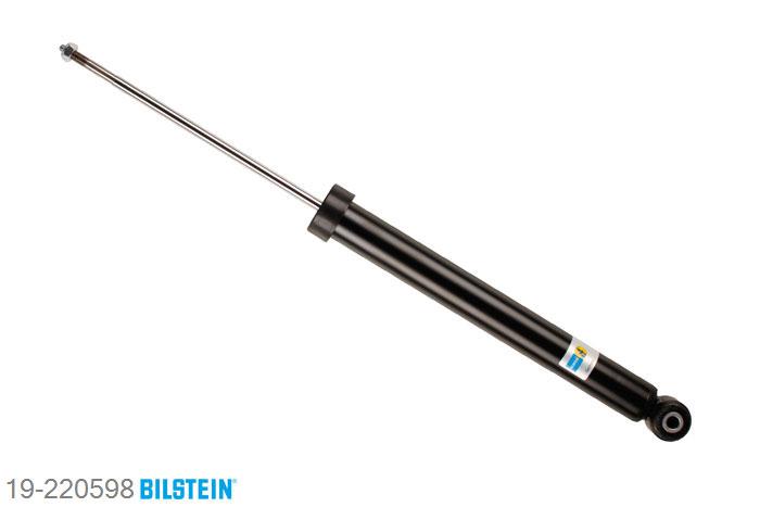 19-220598, Bilstein B4  Gas Schokdemper achteras, BMW 3 (E46), 325 xi,  330 xd,  330 xi, 06/2000-02/2005, with standard chassis, Standaard lengte, geschikt voor gebruik met verlagingsveren tot -30mm