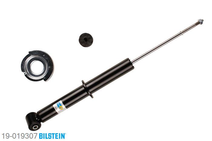 19-019307, Bilstein B4  Gas Schokdemper achteras, Audi COUPE (89, 8B), "1.8,  2.0,  2.0 16 V,  2.0 20 V,  2.3,2.3 20V,  2.6,  2.8", 10/1988-12/1996, Front axle strutdiameter 50 mm, Standaard lengte, geschikt voor gebruik met verlagingsveren tot -30mm