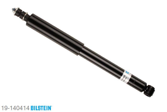 19-140414, Bilstein B4  Gas Schokdemper achteras, Ssang Young KORANDO Cabrio (KJ), 2.3,  2.9 D,  2.9 TD,  3.2, 06/1997-, Standaard lengte, geschikt voor gebruik met verlagingsveren tot -30mm