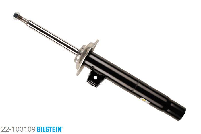 22-103109, Bilstein B4  Gas Schokdemper vooras rechts, BMW 3 Touring (E46), 320 d,  320 i,  325 i,  328 i,  330 d,  330 i, 10/1999-02/2005, with standard chassis, Standaard lengte, geschikt voor gebruik met verlagingsveren tot -30mm