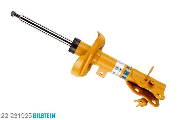 22-231925, Bilstein B6  Sport Schokdemper vooras rechts, Honda CIVIC IX, "1.4 i-VTEC,  1.6 i-DTEC,  1.8 i-VTEC,2.2 i-DTEC", 02/2012-, Standaard lengte, geschikt voor gebruik met verlagingsveren tot -40mm