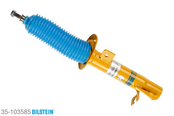 35-103585, Bilstein B8  Sprint - 20mm ingekorte sport Schokdemper vooras rechts, Ford FIESTA V (JH_, JD_), "1.0,  1.25 16V,  1.3,  1.4 16V,  1.4 TDCi,1.6,  1.6 16V,  1.6 Flex,  1.6 TDCi,  ST150", 11/2001-, with standard chassis, with sports suspension Geschikt voor gebruik met verlagingsveren tot -60mm