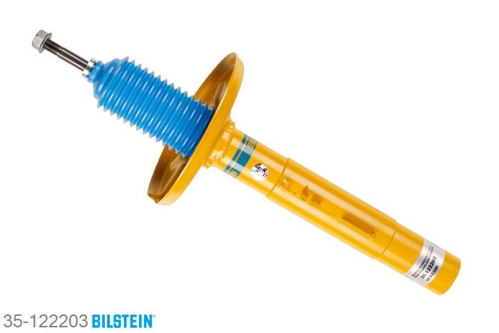 35-122203, Bilstein B8  Sprint - 20mm ingekorte sport Schokdemper vooras, Porsche BOXSTER (987), 2.7,  2.9,  S 3.2,  S 3.4,  Spyder 3.4, 11/2004-, without PASM Geschikt voor gebruik met verlagingsveren tot -60mm