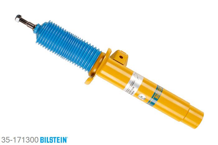 35-171300, Bilstein B6  Sport Schokdemper vooras rechts, BMW X1 (E84), "xDrive 20 d,  xDrive 25 d,  xDrive18d,xDrive20d,  xDrive20i,  xDrive23d,xDrive25i,  xDrive28i", 03/2009-, Standaard lengte, geschikt voor gebruik met verlagingsveren tot -40mm