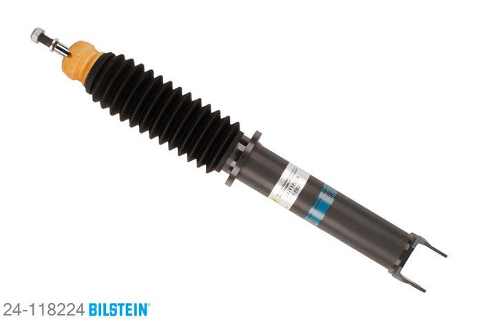 24-118224, Bilstein B6  Sport Schokdemper achteras, Porsche 911 (997), "3.6 Carrera 4,  3.6 Turbo,  3.8 Carrera 4GTS,3.8 Carrera 4S,  3.8 Carrera S S4,3.8 Turbo,  3.8 Turbo S", 07/2004-, without electronic suspension control, Standaard lengte, geschikt voor gebruik met verlagingsveren tot -40mm