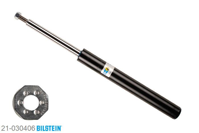 21-030406, Bilstein B4  Gas Schokdemper vooras, Audi COUPE (81, 85), "1.6,  1.8,  1.8 GT,  1.9,  2.0,  2.1 GT,2.2 GT,  2.3", 07/1980-10/1988, with standard chassis / Front axle strutdiameter 50 mm, Standaard lengte, geschikt voor gebruik met verlagingsveren tot -30mm