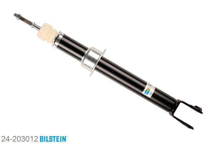 24-203012, Bilstein B4  Gas Schokdemper vooras, Jaguar XF, "2.7 D,  3.0,  3.0 D,  4.2,  4.2 Kompressor,5.0,  5.0 Kompressor", 03/2008-, without electronic suspension control, Standaard lengte, geschikt voor gebruik met verlagingsveren tot -30mm
