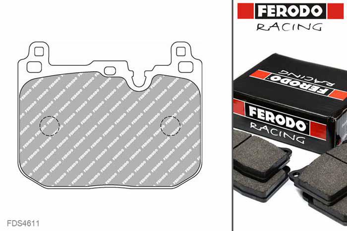 FDS4611, Ferodo DS-Performance remblokken vooras, BMW i8, i8, 170kW/231pk, Bouwj. mrt-14 -, Brembo remklauw vooras, For vehicles with sports package