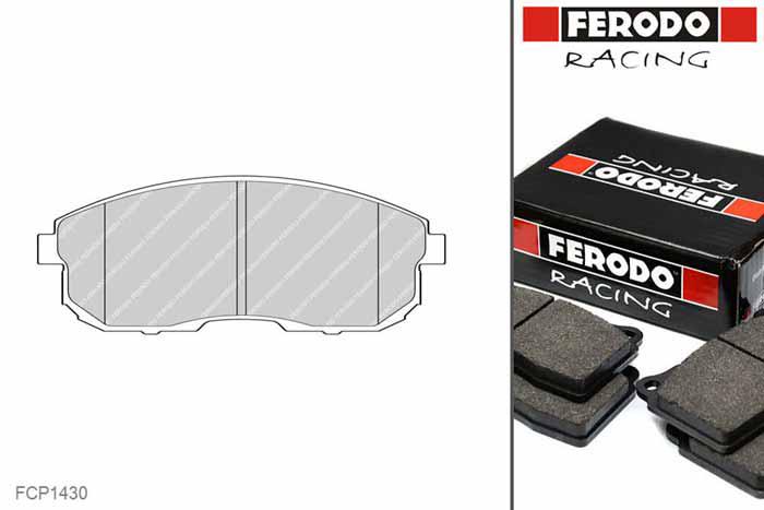FCP1430H, Ferodo DS2500 remblokken Vooras, Nissan, 350Z, 350Z, NULLkW/, Bouwj. jan-03 - dec-03, SUMITOMO remklauw vooras