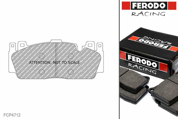 FCP4712H, Ferodo DS2500 remblokken Vooras, BMW, 6 Convertible (F12), M6, 423kW/575pk, Bouwj. feb-14 -, Brembo remklauw vooras, for vehicles without ceramic brakes
