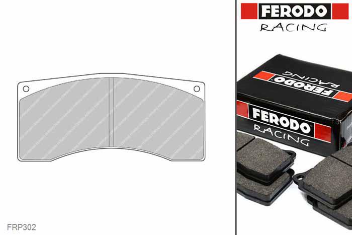 FRP302H, Ferodo DS2500 remblokken Vooras, Citroen, Saxo, 1.6 Kit car, Super 1600, 155kW/211pk, Bouwj. jan-97 -