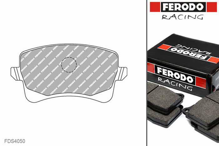 FDS4050, Ferodo DS-Performance remblokken achteras, Audi A4 Avant/Estate IV (8K5), 2.0 TDI, 88kW/120pk, Bouwj. jun-08 -, LUCAS/TRW remklauw achteras, PR 1KE, 1KW