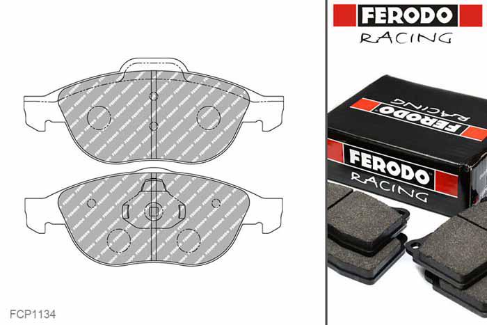 FCP1134H, Ferodo DS2500 remblokken Vooras, Alfa Romeo, 147, 1.6 16V, 77kW/105pk, Bouwj. jan-01 - mrt-10, ATE remklauw vooras
