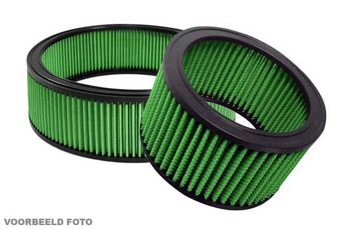 GRG591024BC, Green vervangingsluchtfilter rond, Audi, A1 (8X), 1.4 TDI   (Bi/cone- Filter With Twin/cone), 90 pk, 2010-