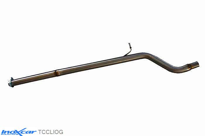 IX TCCLIOG, Renault Clio IV (R) 1.2 GT (120PK) 2013-, Inoxcar Direct central pipe Stainless steel, Without E.E.C. homologation