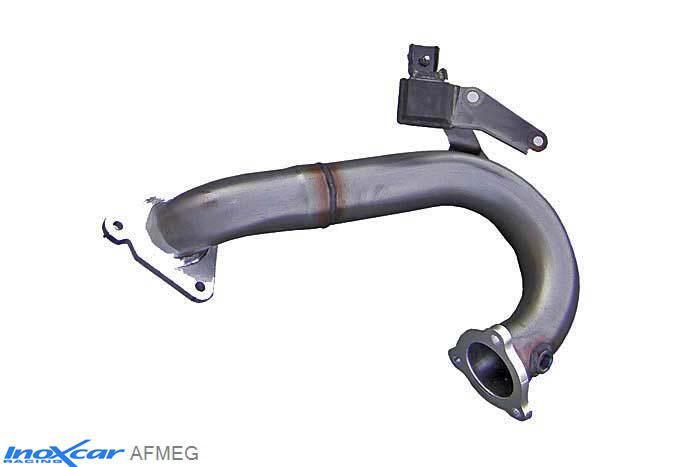 IX AFMEG, Renault Megane III (Z) 2.0 TURBO RS 250 (250PK) 2010- / 2.0 TURBO RS TROPHY (265PK) 2012-, Inoxcar Catalyst replacement pipe (1 componente) Stainless steel, Without E.E.C. homologation