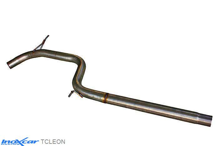 IX TCLEON, Seat Leon III (5F) CUPRA 2.0 (280PK), 2014-  , diameter 70mm, Inoxcar Direct central pipe Stainless steel, Without E.E.C. homologation