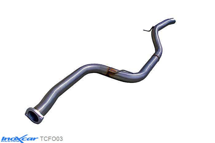 IX TCFO03, Ford Focus II (DA3) 2.5T RS (350PK) Limited Edition 2010-11, Diameter 60mm, Inoxcar Direct central pipe Stainless steel, Without E.E.C. homologation