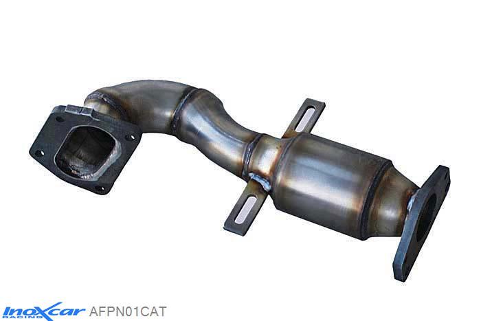 IX AFPN01CAT, Abarth Grande Punto 1.4 T-JET (155PK) 2007- Diameter 55mm, Inoxcar Catalyst replacement pipe with metal cat Stainless steel, Without E.E.C. homologation
