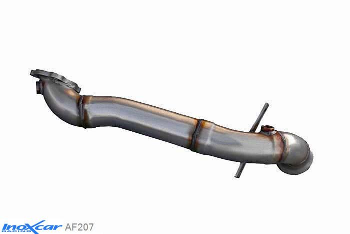 IX AF207, Peugeot 207 1.6 16V GTI (175PK) 2007- Diameter 55mm, Inoxcar Catalyst replacement pipe Stainless steel, Without E.E.C. homologation