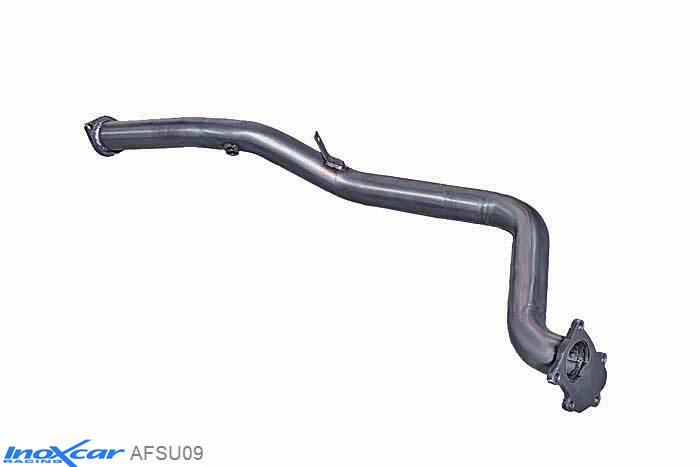 IX AFSU09, Subaru Impreza (G4) 2.5T WRX STi 10MY (300PK) 2010-2013, Inoxcar Catalyst replacement pipe (diam.63,5) Stainless steel, Without E.E.C. homologation