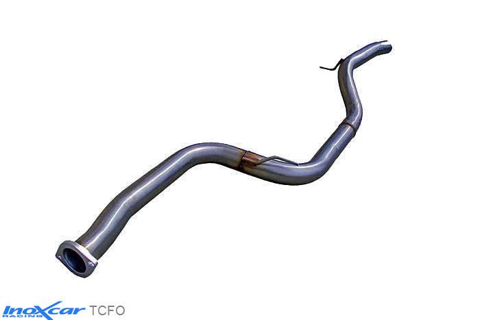 IX TCFO, Ford Focus II (DA3) 2.5T RS (305PK) 2009- Diameter 60mm, Inoxcar Direct central pipe Stainless steel, Without E.E.C. homologation