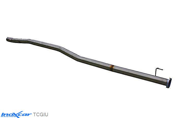 IX TCGIU, Alfa Romeo Giulietta (940) 1750 Tbi (235PK) 2010-  Diameter 60mm, Quadrifoglio Verde, Inoxcar Direct central pipe Stainless steel, Without E.E.C. homologation