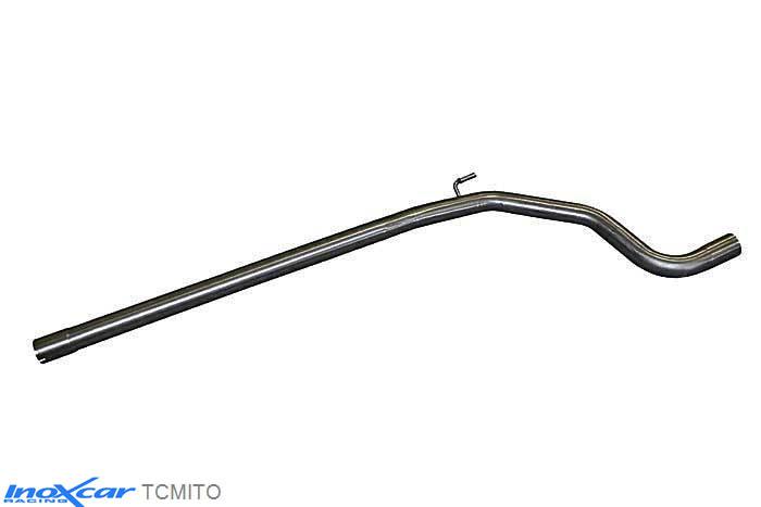 IX TCMITO, Alfa Romeo Mito (955) 1.6 JTDm (120PK) 2008- Diameter 55mm, Inoxcar Direct central pipe Stainless steel, Without E.E.C. homologation