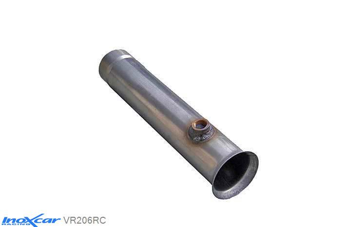 IX VR206RC, Peugeot 206 RC 2.0 16V (177PK) -2006, Diameter 63, Inoxcar Catalyst replacement pipe Stainless steel, Without E.E.C. homologation