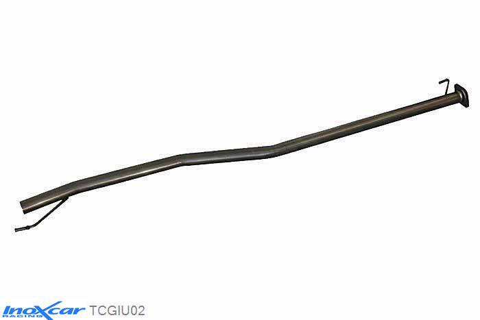 IX TCGIU02, Alfa Romeo Giulietta (940) 1.4 Turbo Multiair (120PK) 2012-  Diameter 50mm, Inoxcar Direct central pipe Stainless steel, Without E.E.C. homologation