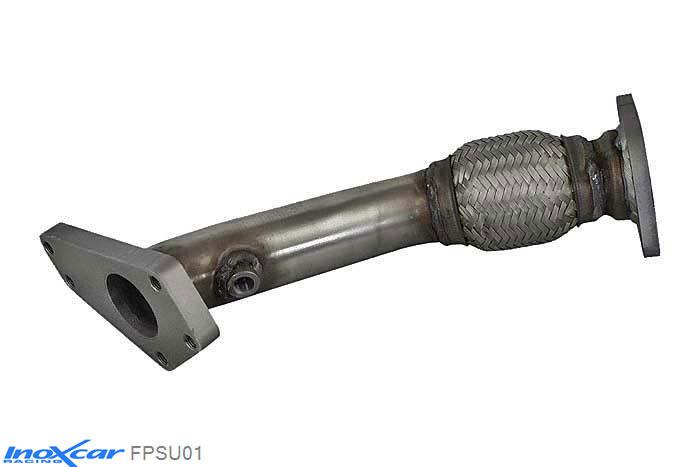 IX FPSU01, Subaru Impreza (GFC/GC/GF) 2.0 GT TURBO -2000, Inoxcar FP (front pipe) Stainless steel, Without E.E.C. homologation
