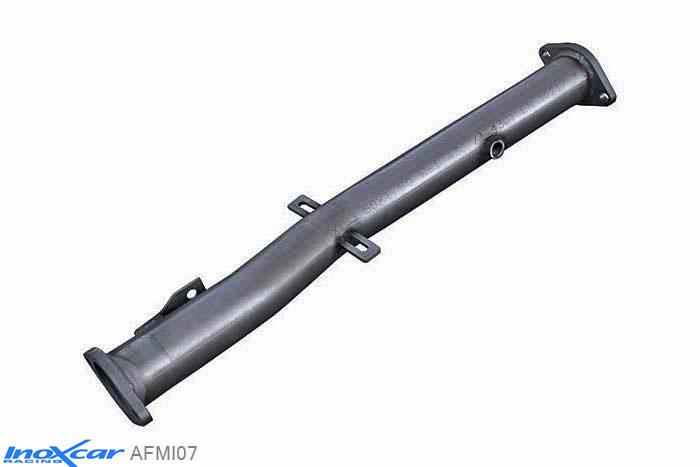 IX AFMI07, Mitsubishi Lancer EVO X EVO X 2.0 TURBO (295PK) 2009-, Inoxcar Catalyst replacement pipe Stainless steel, Without E.E.C. homologation