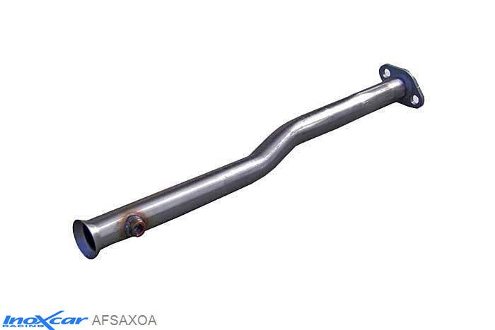 IX AFSAXOA, Citroen Saxo 1.6 16V VTS (118PK) 1999-  , Diameter 50mm, Inoxcar Catalyst replacement pipe (fase 3) 2001-- Stainless steel, Without E.E.C. homologation