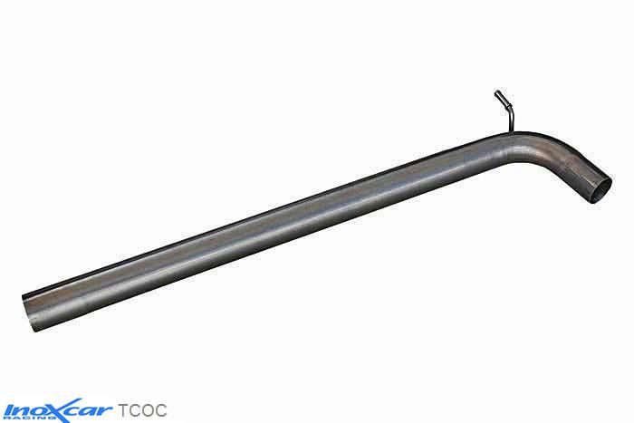 IX TCOC, Skoda Octavia III (5E) RS 2.0 (220PK), 2013-, Inoxcar Direct central pipe Stainless steel, Without E.E.C. homologation