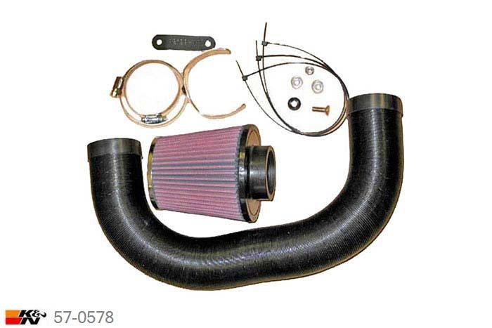57-0578, K&N 57i Kit, Fiat Punto, 1.2 16V, 80PK, 7/2003-2004, 16V