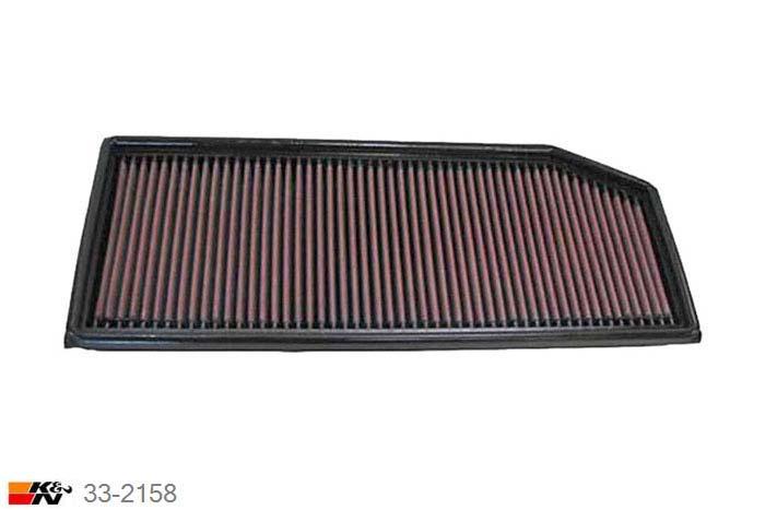 33-2158 K&N Luchtfilter, Mercedes E220CDI 2.2 CDI, 143PK, 1999-2001