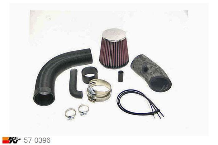 57-0396, K&N 57i Kit, Citroen Saxo, 1.4, 75PK, 10/2000-2004, mpi 8V