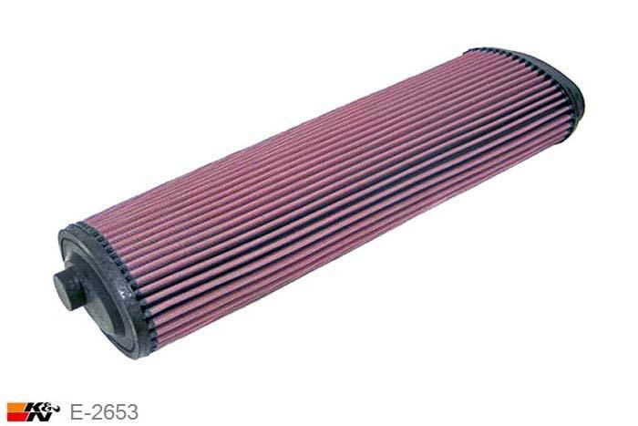 E-2653 K&N Luchtfilter, BMW 118D 2.0, 122PK, 2004-2007