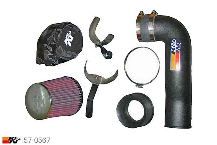 57-0567, K&N 57i Kit, Alfa Romeo 156, 2.0, 165PK, 2002-2004, JTS 16V