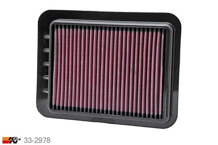 33-2978 K&N Luchtfilter, Hyundai I10 1.1, 2007-2012