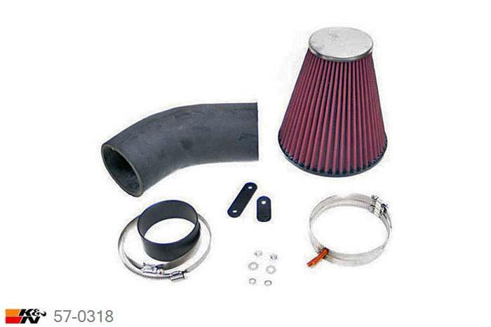 57-0318, K&N 57i Kit, Fiat Coupe, 2.0, 139/150/190/220PK, 1994-2000, Turbo 20V