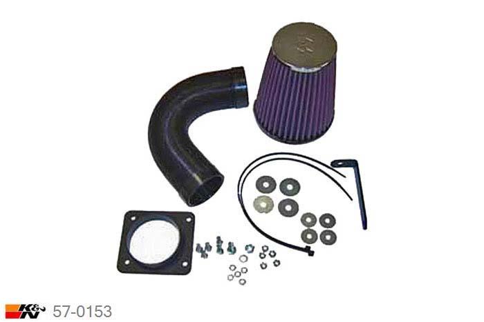 57-0153, K&N 57i Kit, Nissan 200SX, 1.8, 169PK, 1989-1994, S13 Turbo/kat./16V