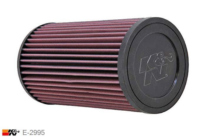 E-2995 K&N Luchtfilter, Fiat Grande Punto 1.6 Diesel, 120PK, 2008-2010