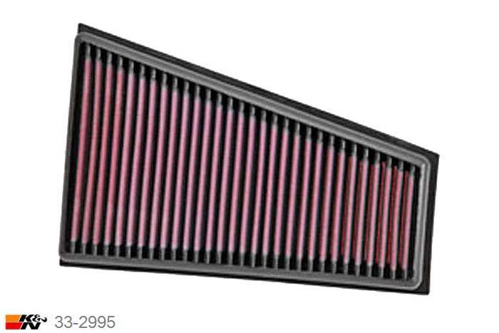 33-2995 K&N Luchtfilter, Mercedes CLA250 2.0, 2013-2016