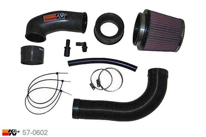 57-0602, K&N 57i Kit, Honda Jazz, 1.4, 82PK, 2001-2006, alleen europese uitvoeringen